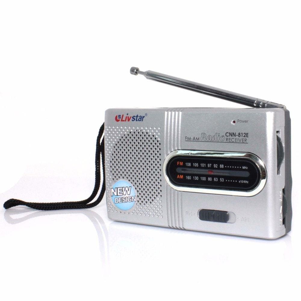 Radio Portátil Livstar AM/FM CNN-812E