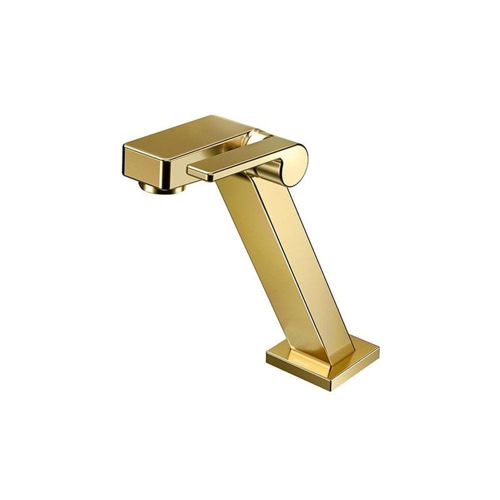 Torneira Stillo de Bancada Ouro Polido 