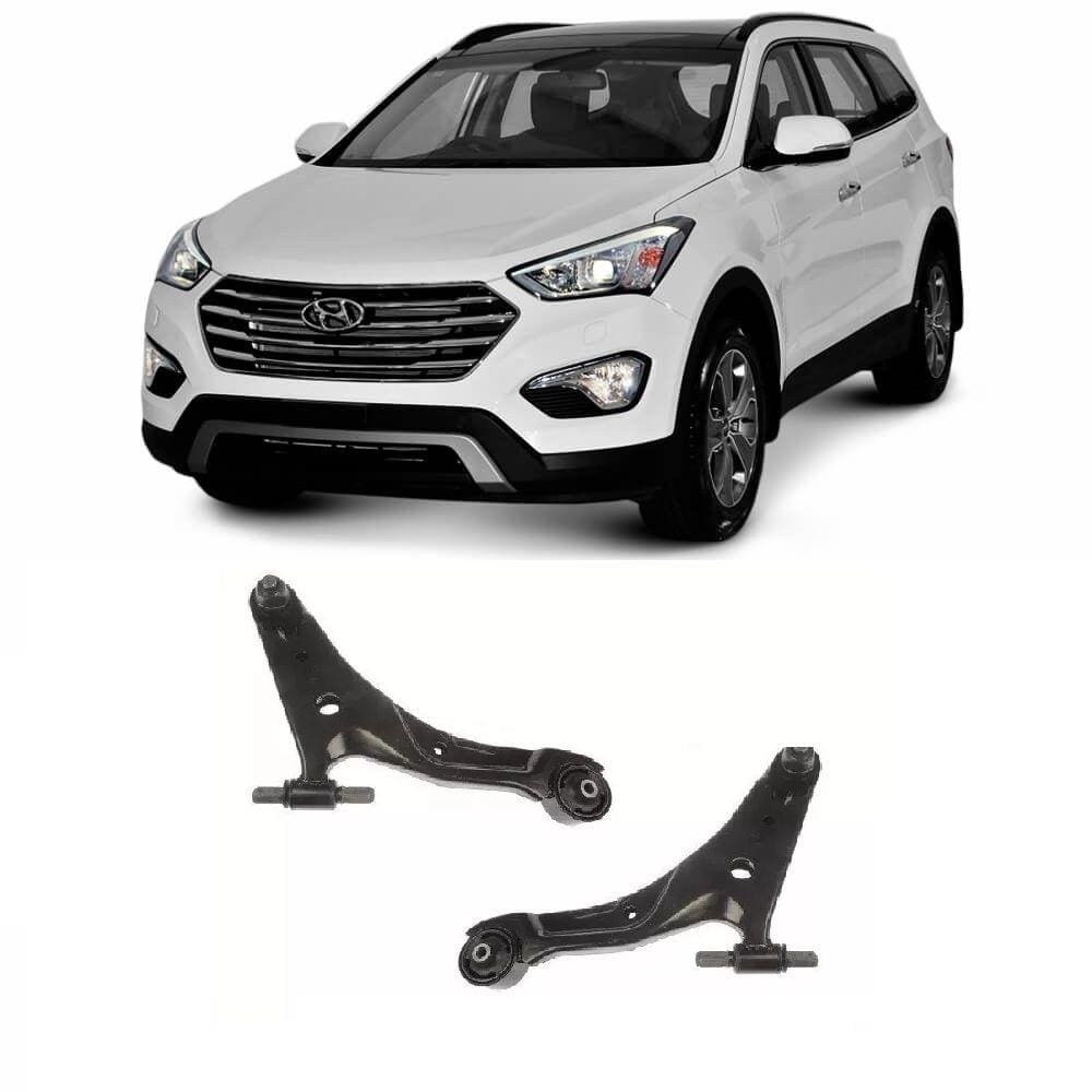 Bandeja Hyundai Santa Fé Dianteira (2013 Até 2017) Flex Automotive O Par
