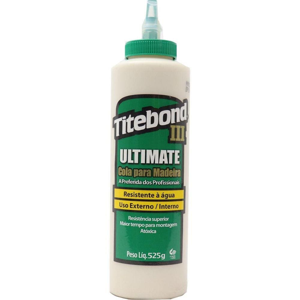 Cola Para Madeira Titebond Iii Ultimate Wood Glue - 473gr