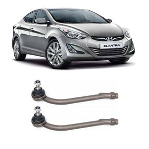 Terminal de Direção Hyundai Elantra Dianteiro 2012 Até 2016 Flex Automotive - O Par