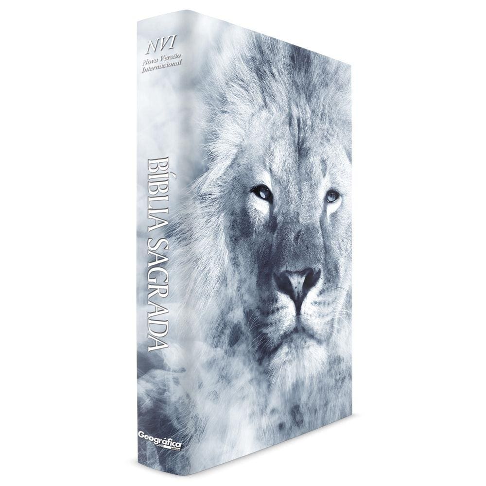 Livro - Bíblia Leão da Tribo de Judá - Capa Dura - NVI