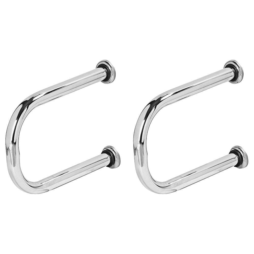 Kit Barra De Apoio Lateral Para Lavatório 30cm Nrb9050