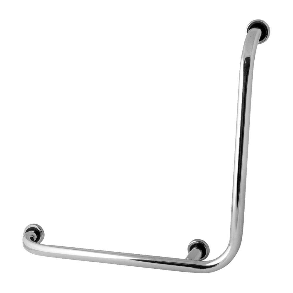 Barra De Apoio Para Box De Banheiro Modelo L 60x60cm Esquerda