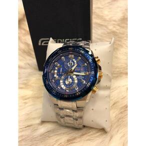 Relogio casio edifice com fundo braco | Casas Bahia