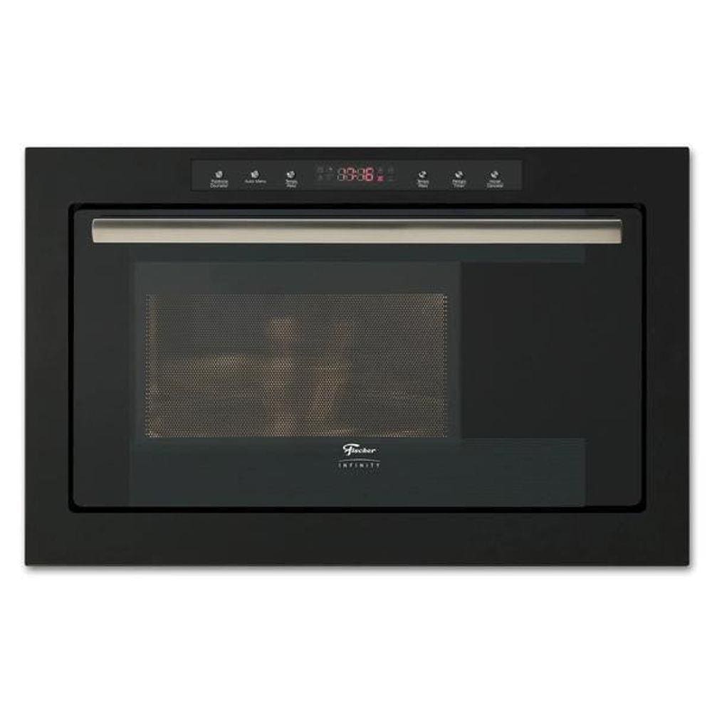 Forno Micro-Ondas Fischer De Embutir 25L Com Dourador Preto