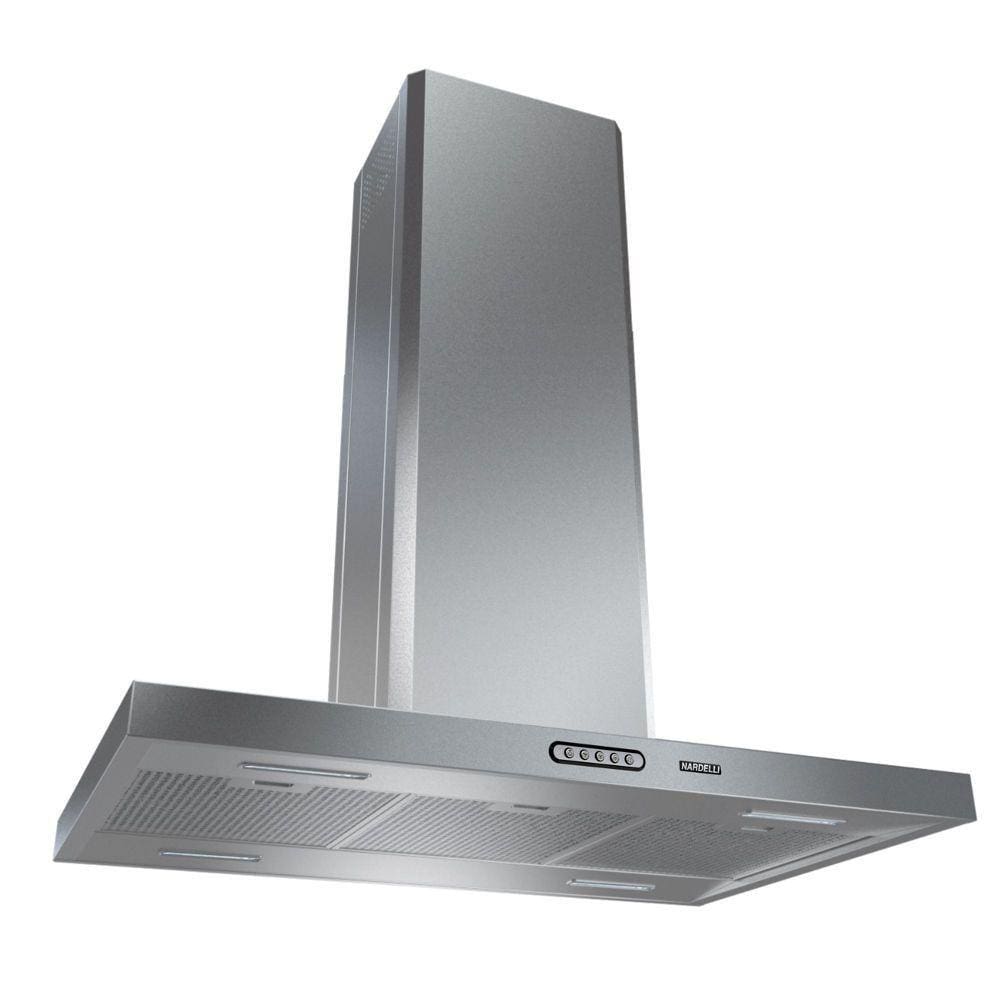 Coifa Ilha Nardelli Retangular Inox 90cm 220V 50011830