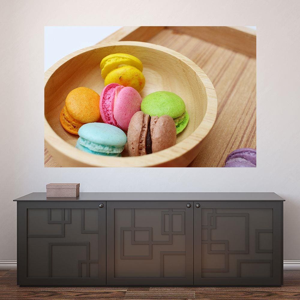 Painel Adesivo de Parede - Macarons - 724pnm