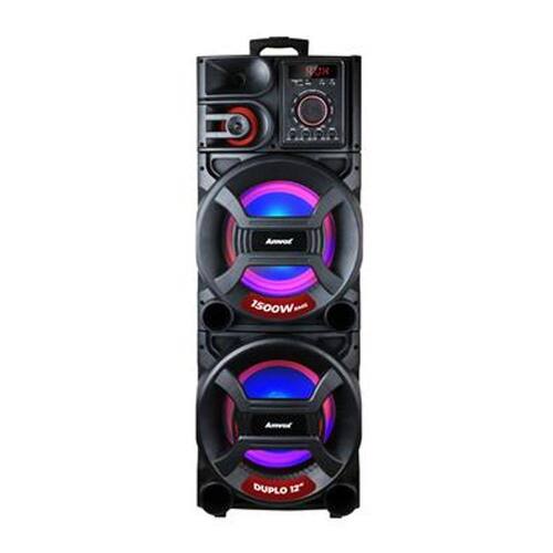 Caixa Amplificada Amvox Led Bluetooth USB Casas Bahia