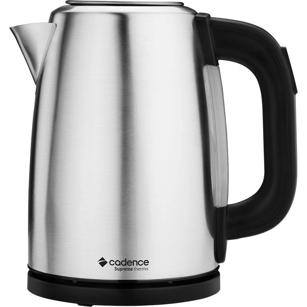Chaleira Elétrica Supreme Control Inox 1,7L Cadence 220v