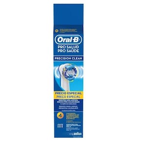 Refil Escova Elétrica Oral-B Precision Clean com 4 unidades