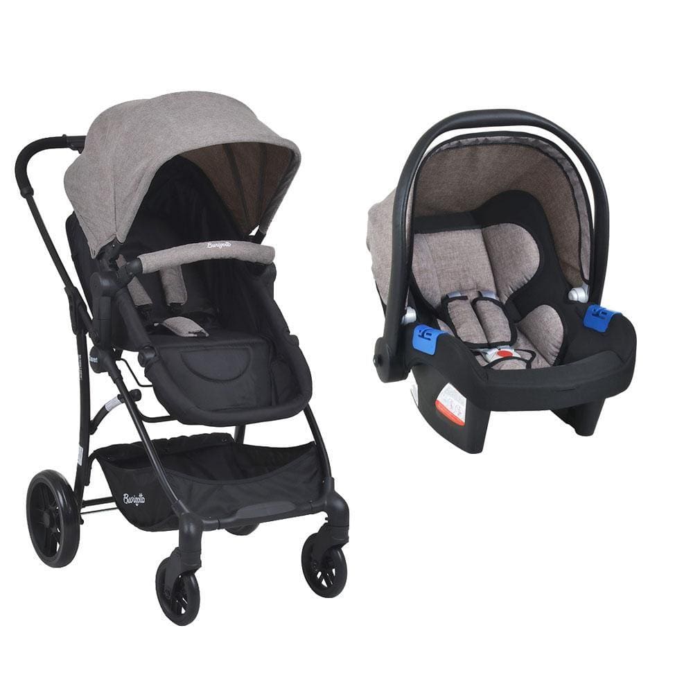 Carrinho Bebe Travel System Convert Touring Evolution x Cappuccino