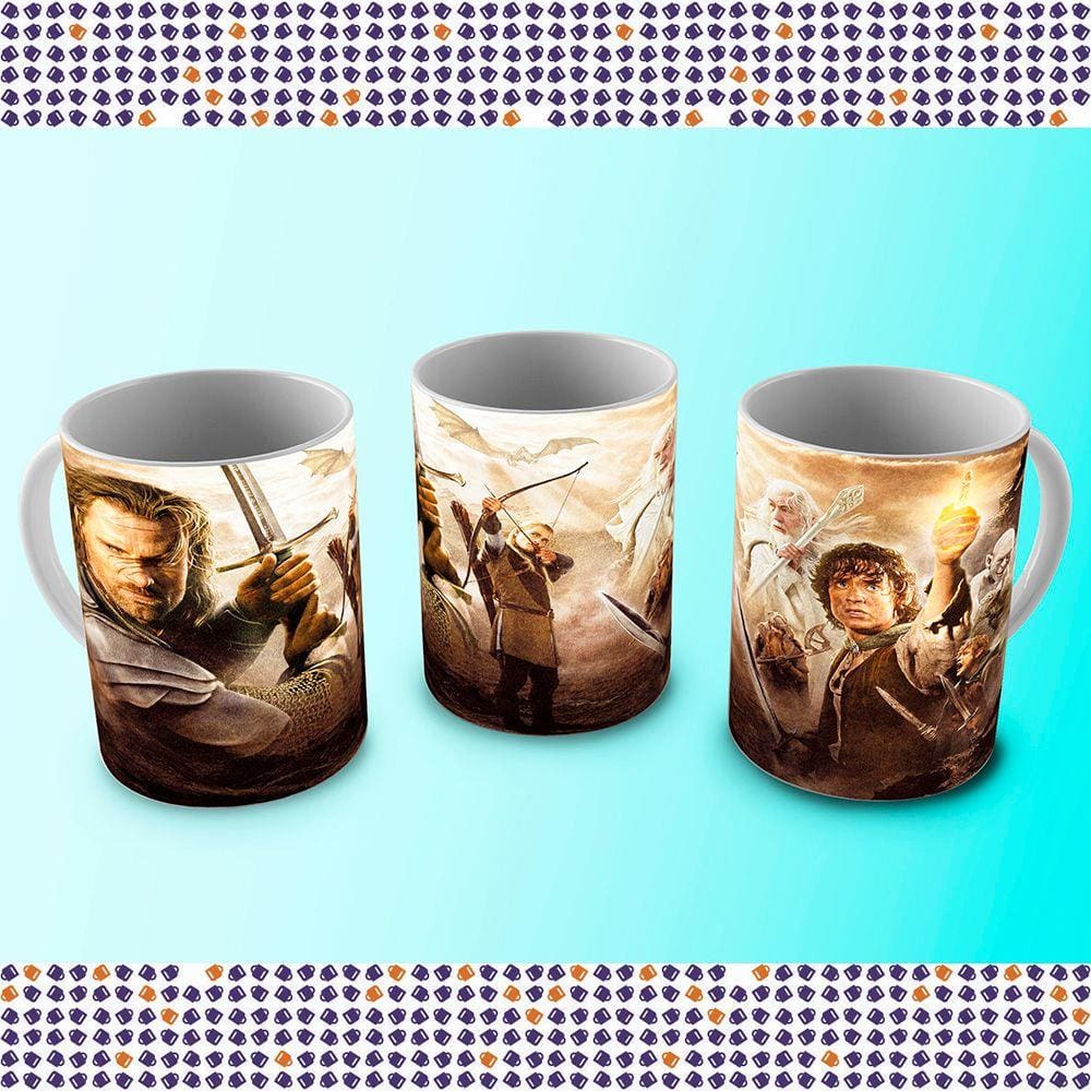 Caneca Senhor dos Aneis 01