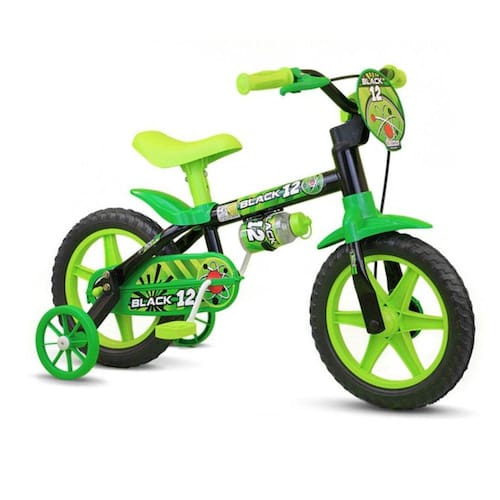 imagem-Bicicleta Aro 12 Black Nathor