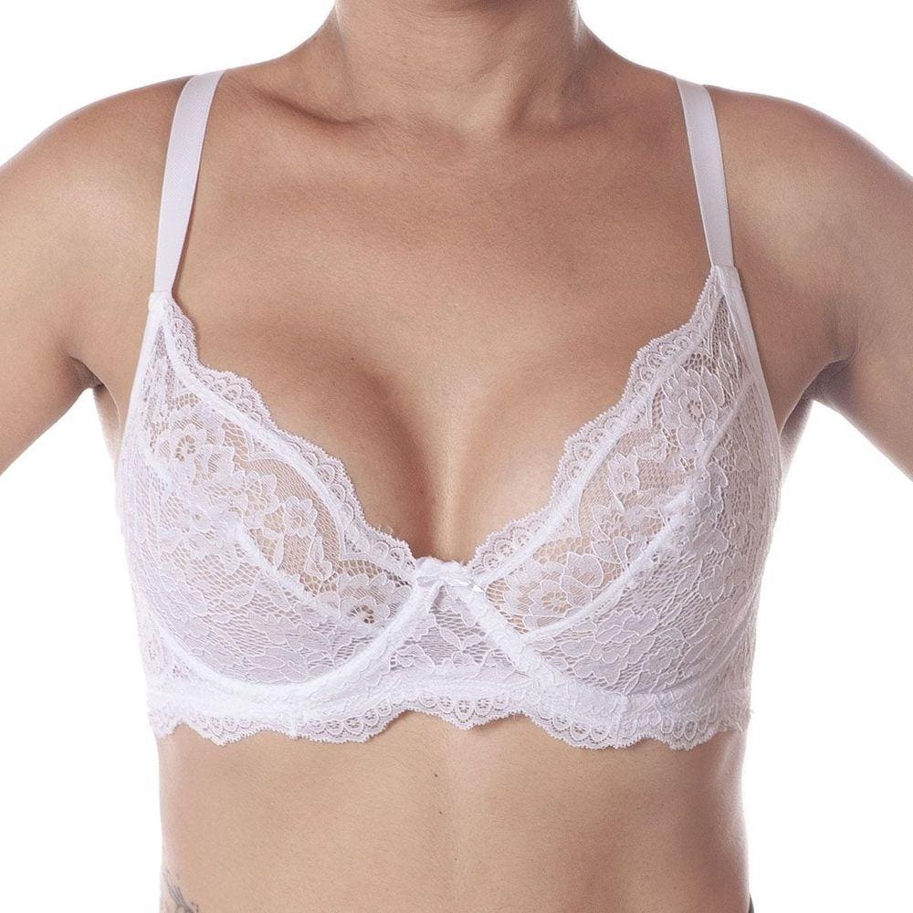 Sutiã Rendado com aro e sem bojo Liebe