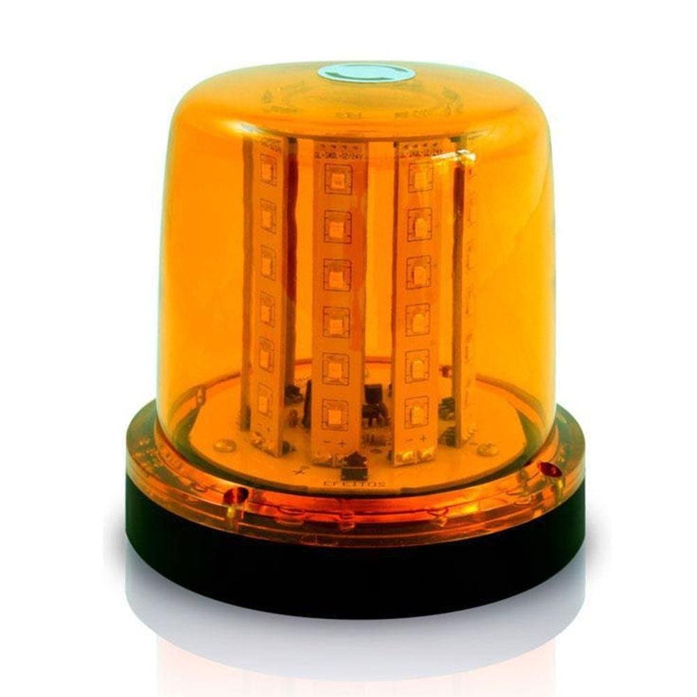 Giroled Giroflex 10W 110/220v 54 Leds Âmbar
