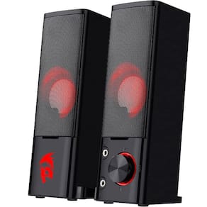 Caixa de Som 2.0 Redragon Orpheus - 3W RMS - LED Vermelho - GS550