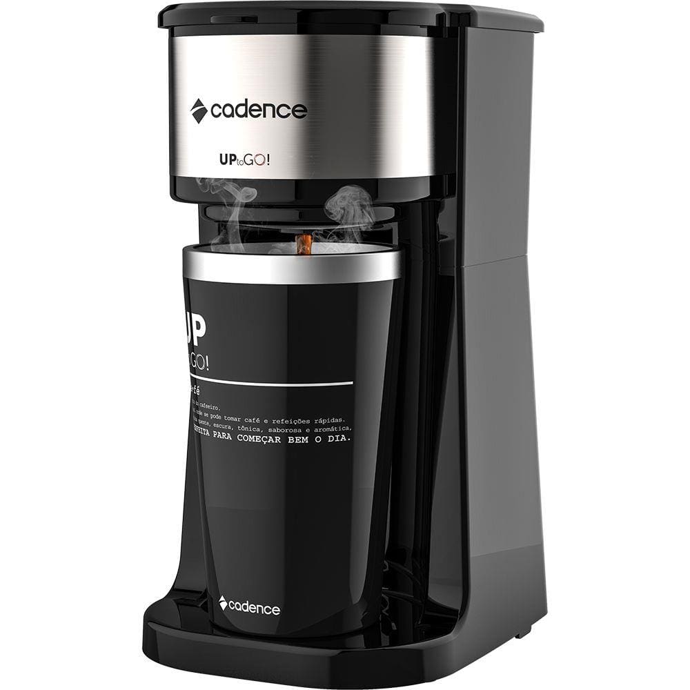 imagem-Cafeteira Elétrica Cadence To Go com Copo Térmico - 110V