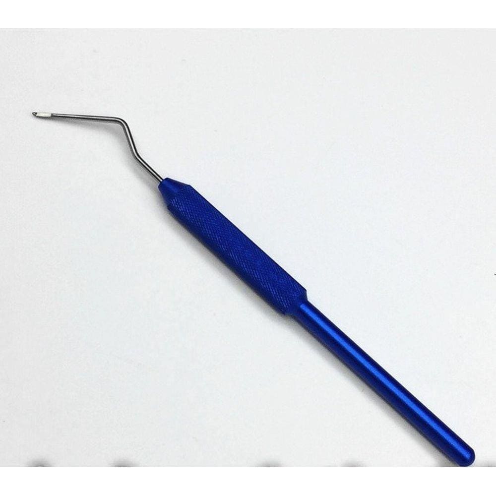 Agulha para remoção de larvas de abelhas