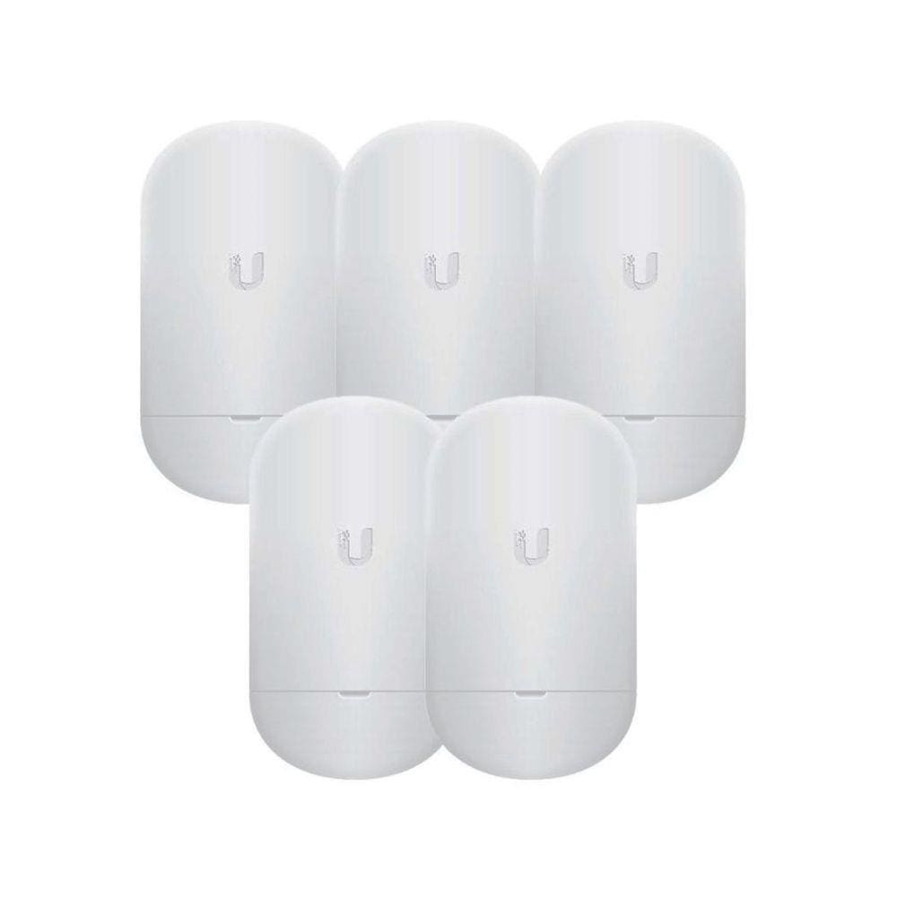 CPE Ubiquiti NanoStation 5AC airMAX NS-5ACL-5 - Pacote com 5 - 5GHz - Antena 13 dBi