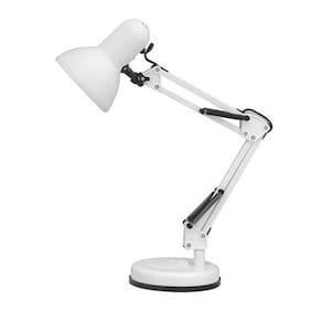 Luminaria Robo Articulada de Mesa com Base Garra Home Office Computador