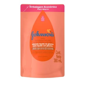 Sabonete Líquido Johnsons Baby Cabeça Aos Pés Refil 380mL