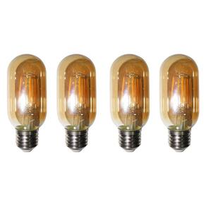 Lampadas de Led Kit 4 Multi Filamento Bivolt 30W Iluminação Retro Vintage