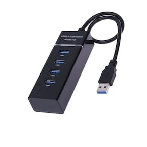 Hub Usb 3.0 4 Portas Led Super Rápido 5.0 Gbps Expansor Usb
