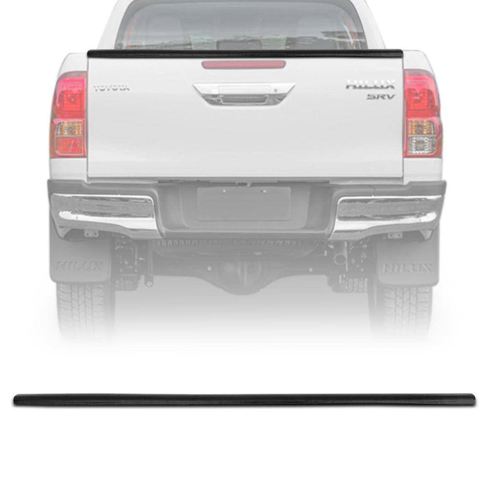 Protetor De Borda Traseira Cacamba Hilux 2016 A 2018 Camper Casas Bahia