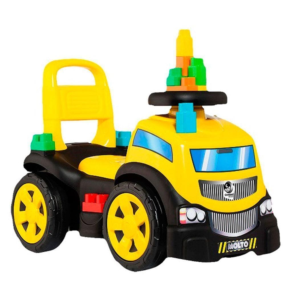 BABY LAND ANDADOR BLOCKS TRUCK IN RIDE ON MENINO - Cardoso