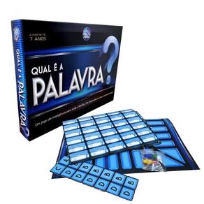 Jogo De Tabuleiro QUAL E A PALAVRA - Pais e Filhos