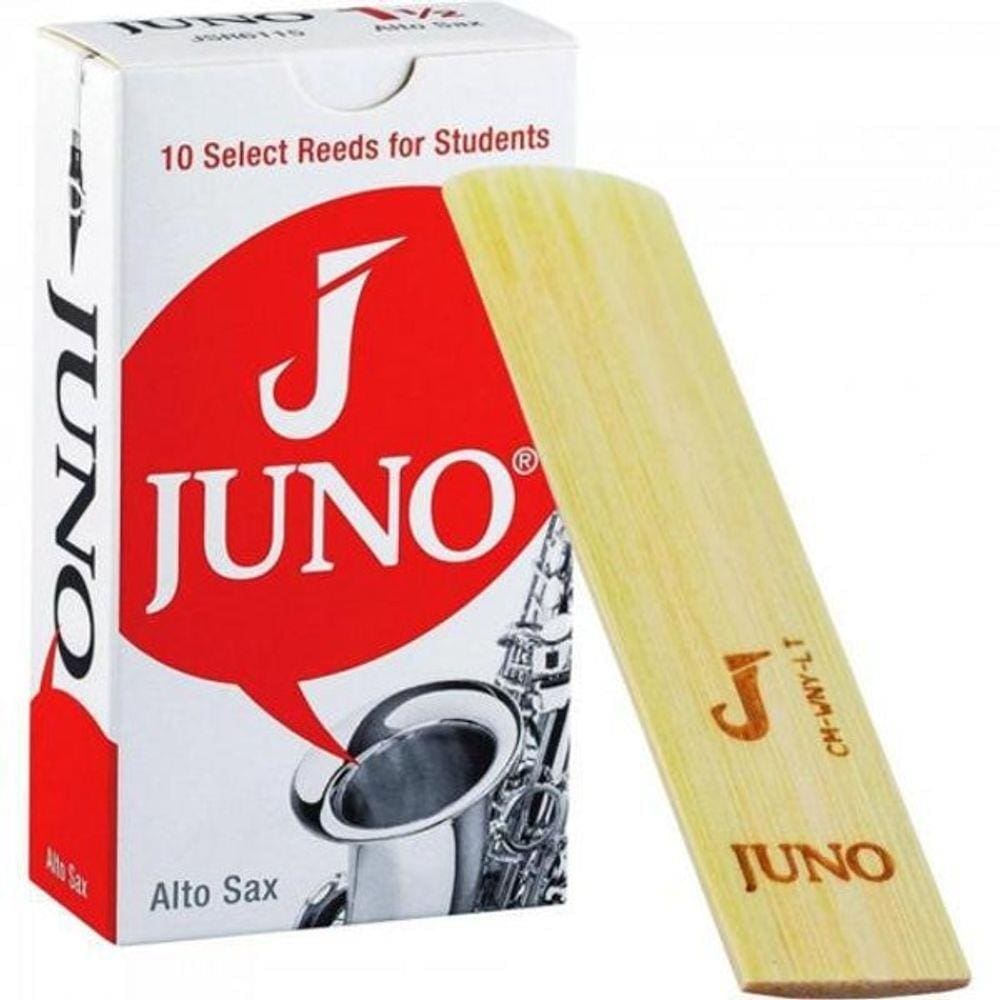 Palheta para Saxofone Alto 2,5 JUNO - Caixa Com 10