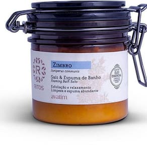 Sais De Banho E Espuma Zimbro 190 G - Ritos
