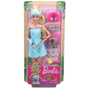 Boneca Barbie Com Carro Fiat 500 Mattel Gxr57