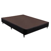 Base Sommier Linho Preto Viúva (128x188x30) - Ortobom