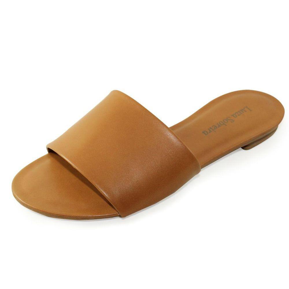 Rasteira Luiza Sobreira Caramelo Mod. 1068