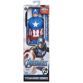 Boneco Avengers F12 Titan Hero BLAST Gear Capitao America Hasbro E7877 15004