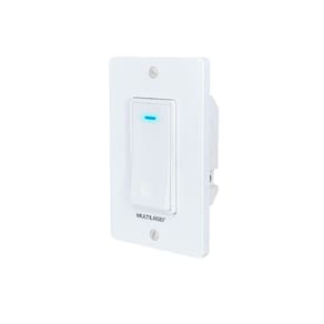 Interruptor Inteligente Multilaser Liv Se235 1 Tecla WiFi Cinza