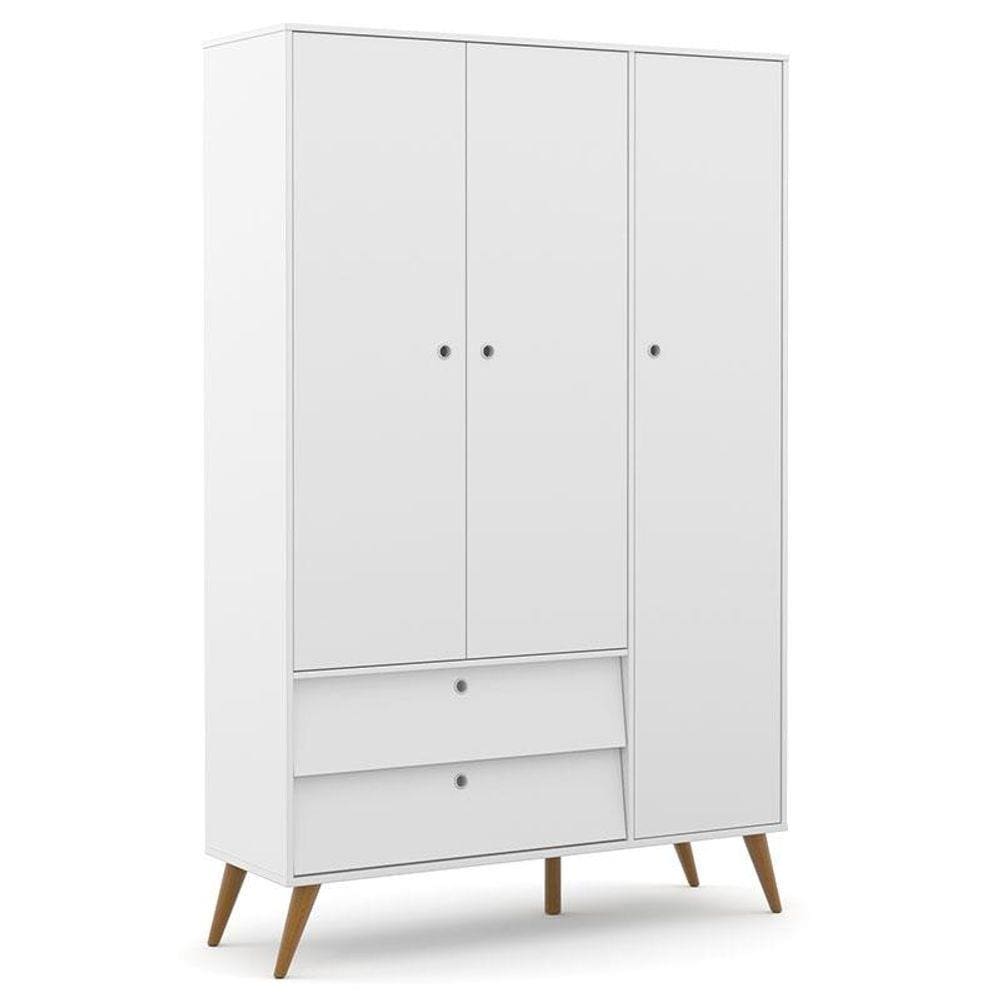 Guarda Roupa Infantil Retro Gold 3 Portas