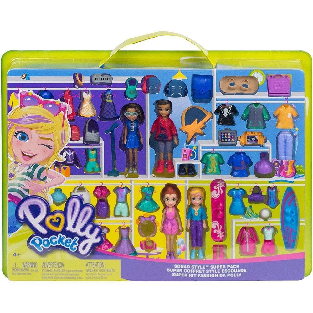 Super Kit de Moda Aquático Polly Pocket Mattel