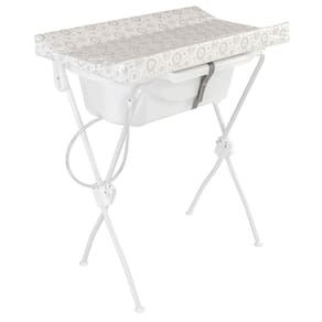 Banheira para Bebê Com Trocador New Floripa - Tutti Baby - Branco