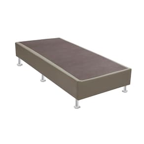 Base Sommier Corino Bege Solteiro (88x188x30) - Ortobom