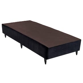 Base Sommier Camurça Preto Solteiro (88x188x30) - Ortobom