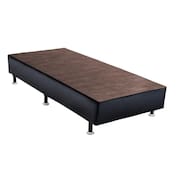 Base Sommier Corino Preto Solteiro (88x188x30) - Ortobom
