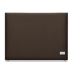 Cabeceira Sena Veluto Marrom Sup King (12x195x125) - Ortobom