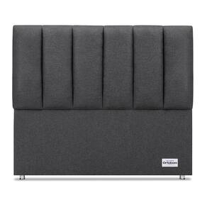 Cabeceira South Linho Cinza Casal (11x140x125) - Ortobom