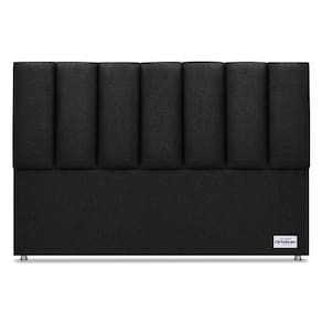 Cabeceira South Linho Preto King (11x188x125) - Ortobom