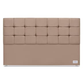 Cabeceira Amur Veluto Bege Super King (12x195x125) - Ortobom