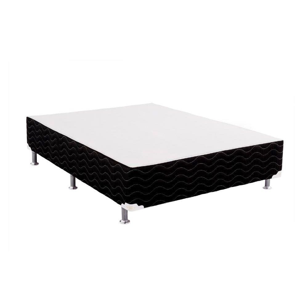 Base Sommier Light Preto Casal (138x188x31) - Ortobom