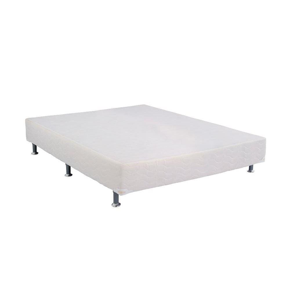 Base Sommier Light Branco Casal (138x188x24) - Ortobom